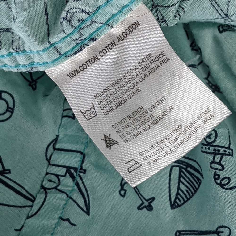 Nautical Print Button Up - Picture 10 of 11